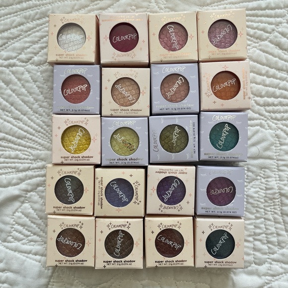 BRAND NEW Colourpop The Supers Super Shock eyeshadow set - Picture 2 of 3